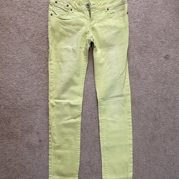 Papaya Light Yellow Jeans - Picture 1 of 3